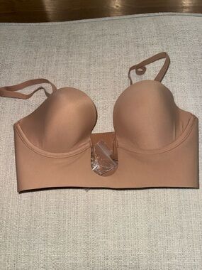 SKIMS Deep Plunge Sleepwear Bra